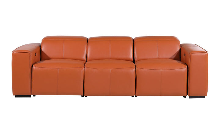 1224 - 3-Piece Modular Power Reclining Sofa In With 3 Power Recliners &amp; Power Headrests