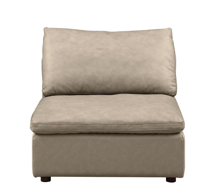 1100 - Armless Chair (Top-Grain Italian Leather)