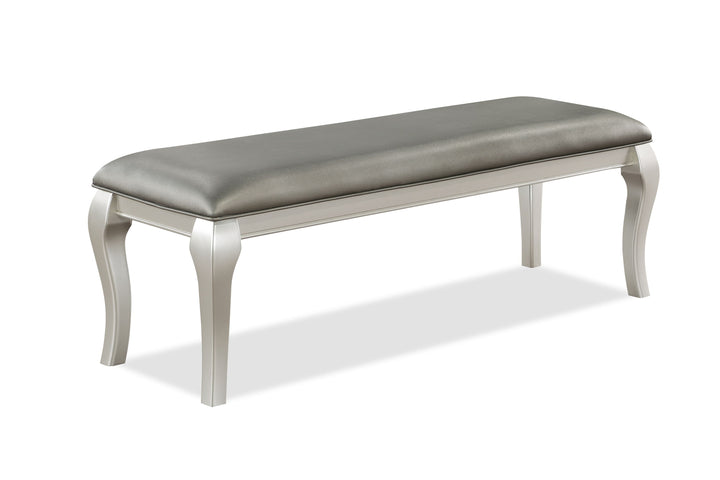 Caldwell - Bench - Silver