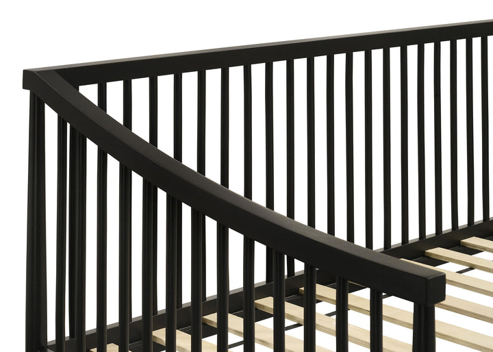 Delgado Windsor Twin Wood Daybed with Trundle Black