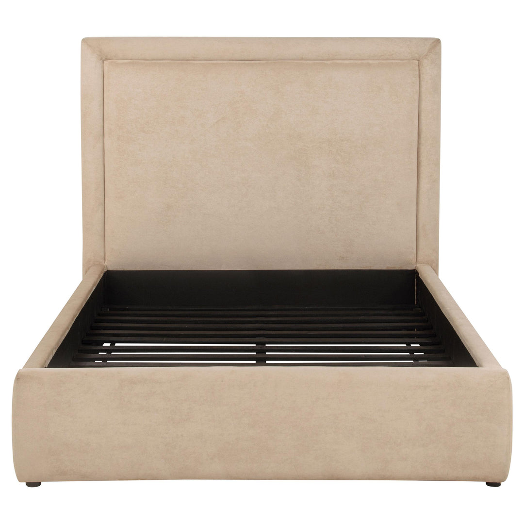 Lawson 54-inch Upholstered Full Platform Bed Light Saddle