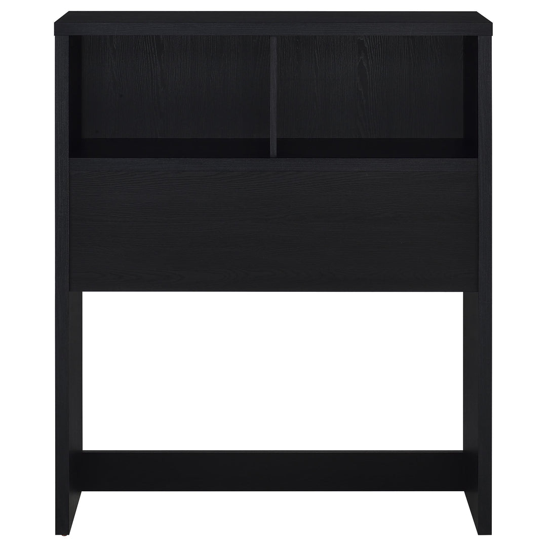 Westpark 49-inch Twin Bookcase Headboard Black