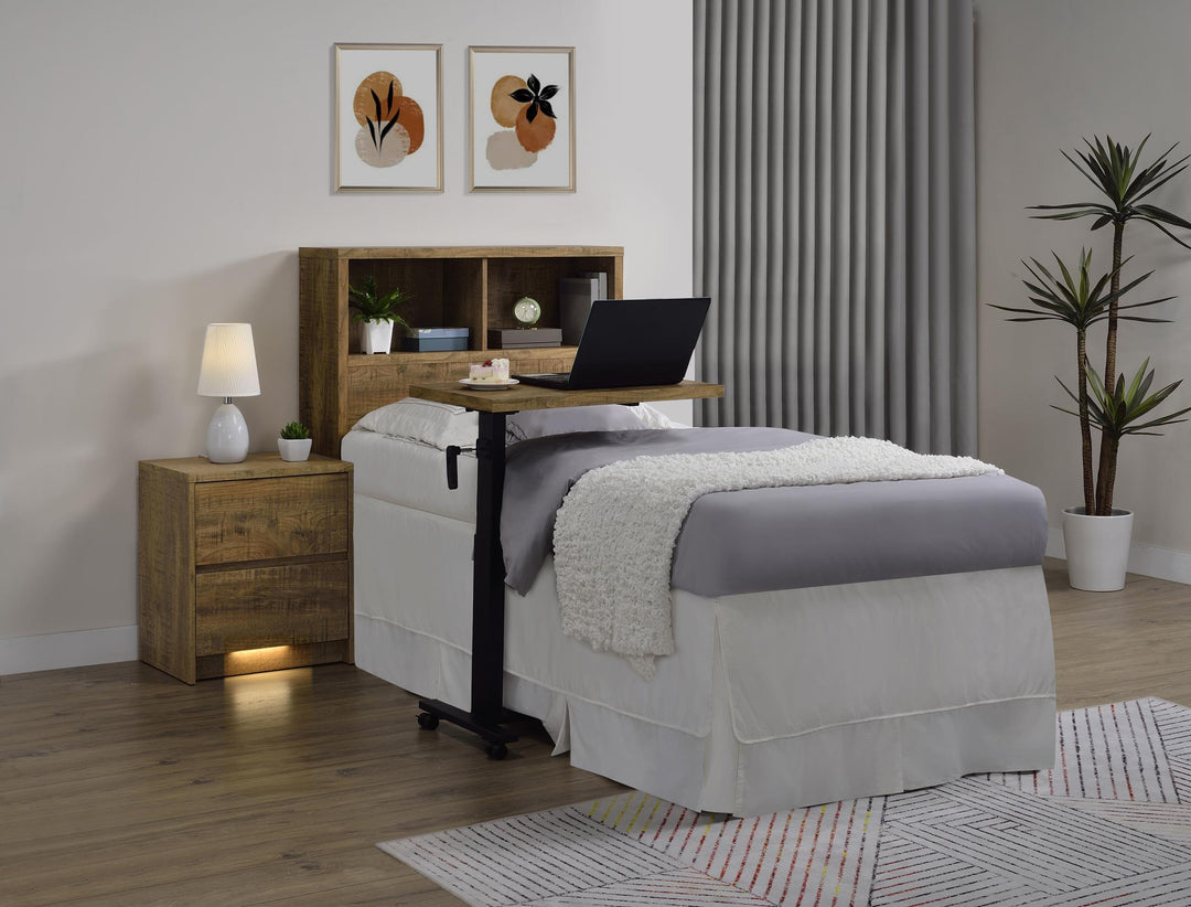 Westpark 49-inch Twin Bookcase Headboard Mango