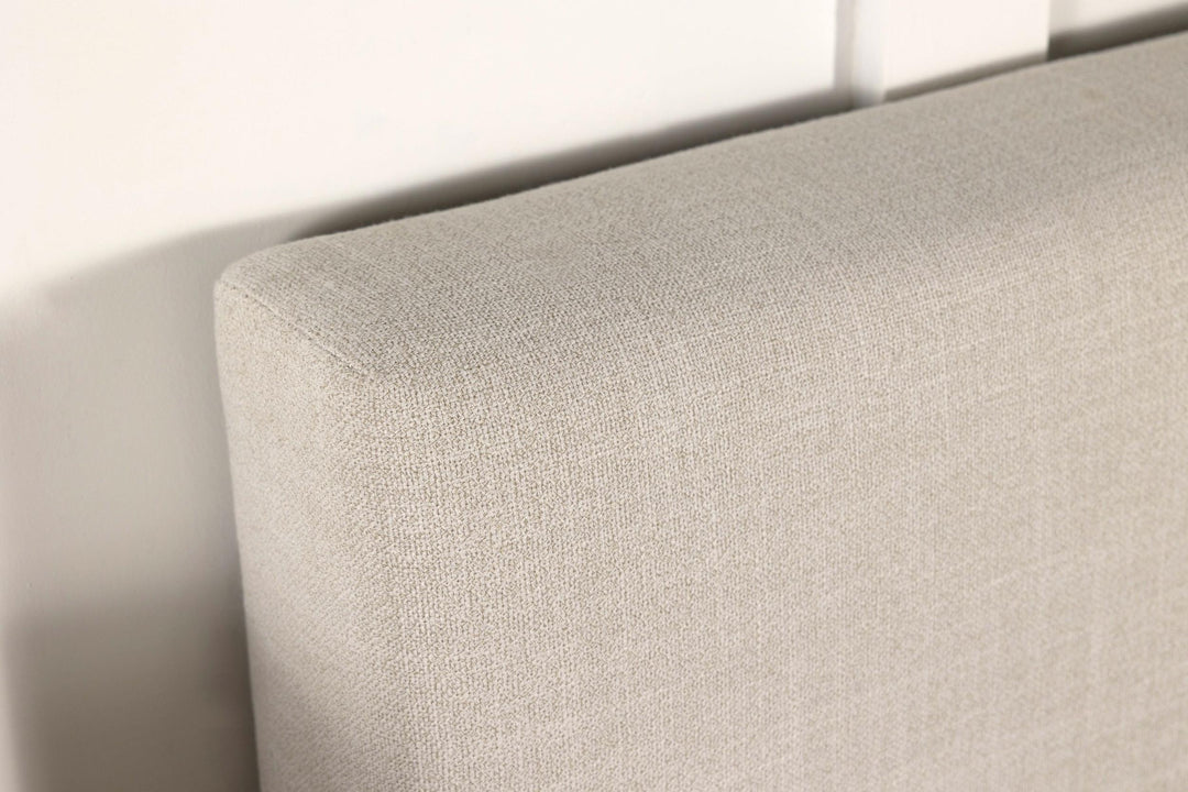 Pirro Upholstered Queen or Full Panel Headboard Sand