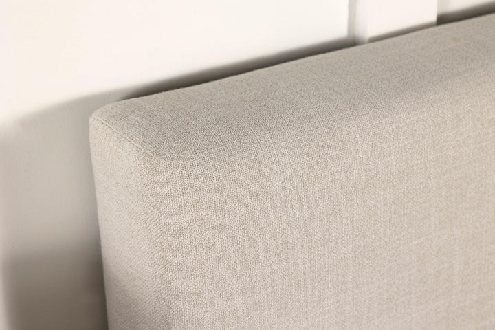 Pirro Upholstered Queen or Full Panel Headboard Sand