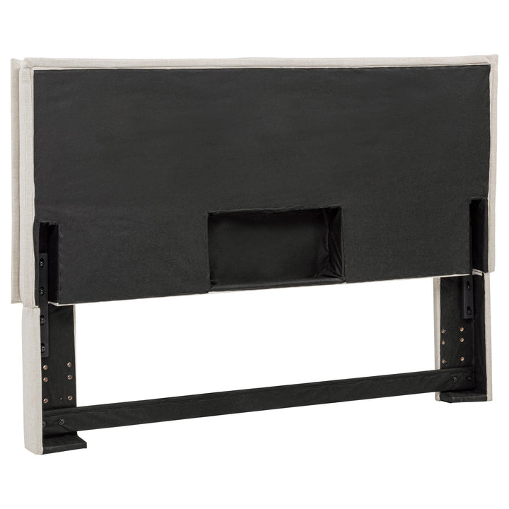 Izzy Upholstered Queen or Full Panel Headboard Sand