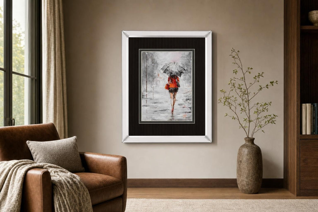 City in the Rain II By Jolanta Kowalik - Gray