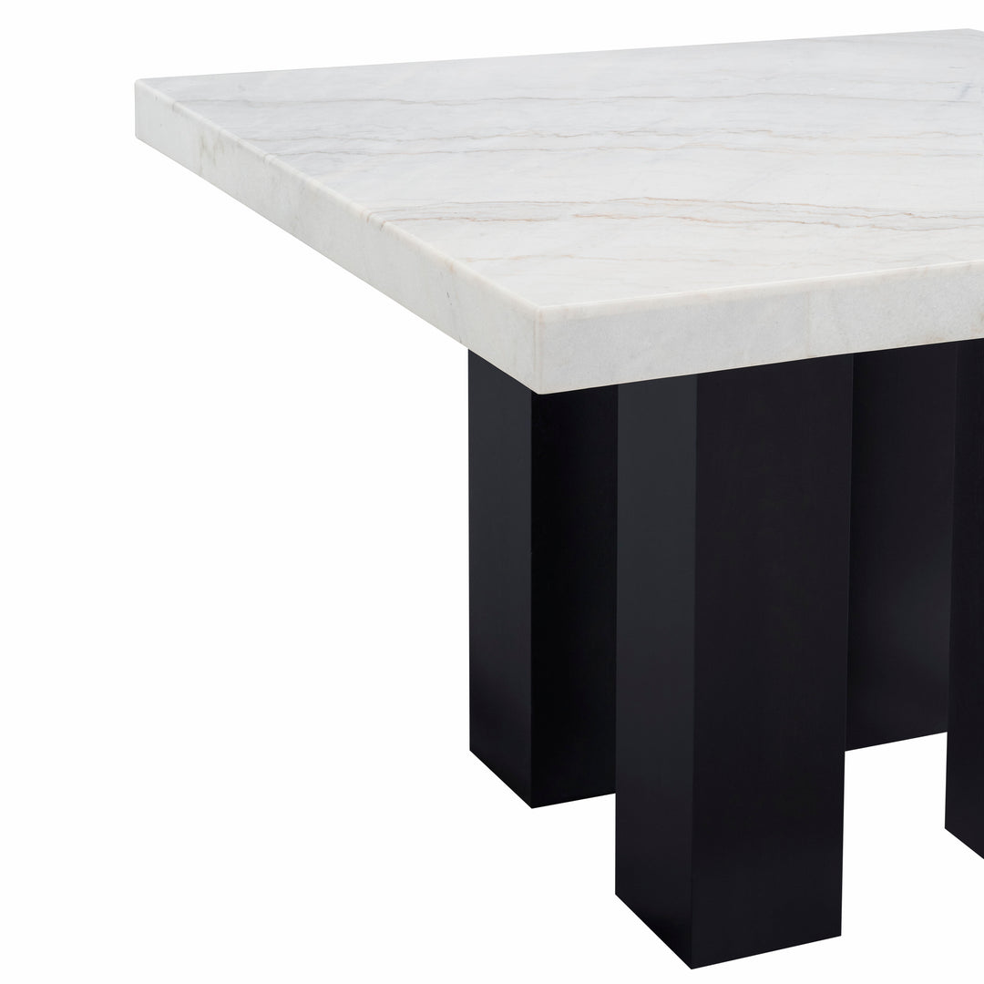 Camilla - Square Dining Table - White