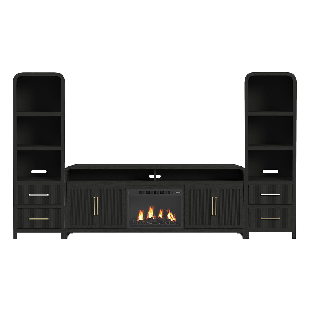 Ridgemont - 4 Piece Entertainment Unit With 82" TV Console