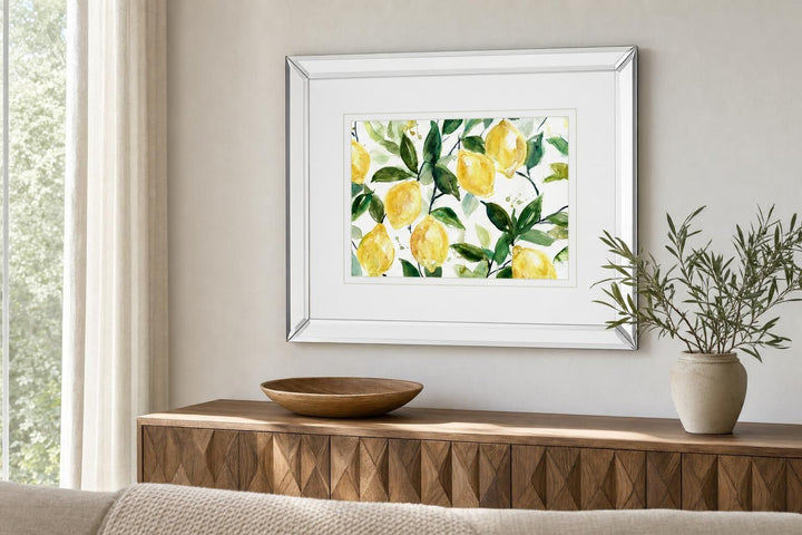 Lemony Branches By Carol Robinson - Yellow