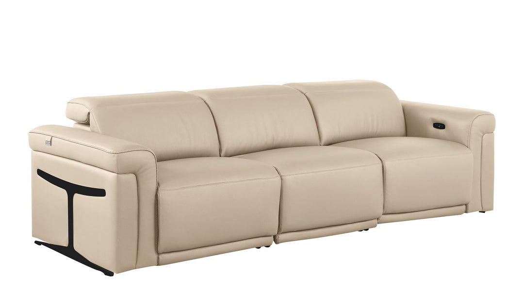 1126 - 3-Piece Modular Power Reclining Sofa In With 3 Power Recliners &amp; Power Headrests