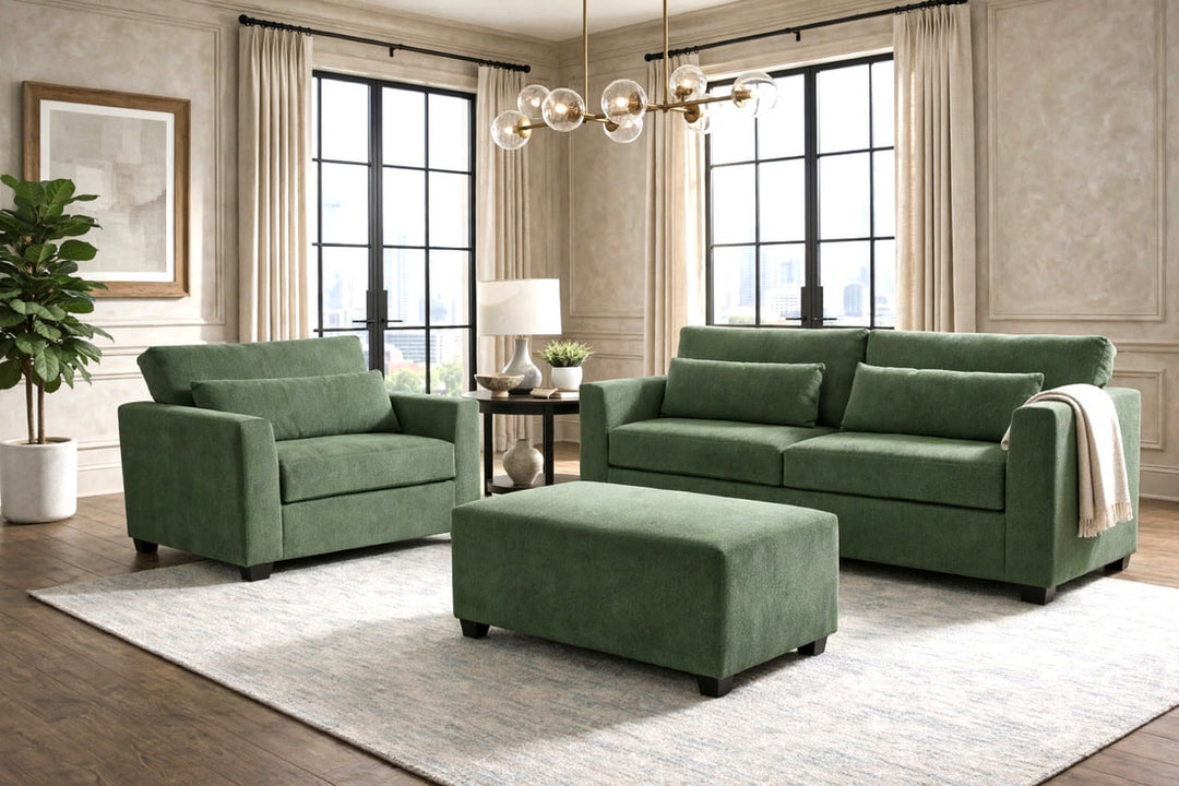 Washington 3250 Pine Sofa &amp; Oversized Chair