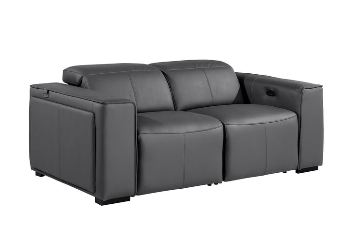 1224 - 2-Piece Modular Power Reclining Loveseat In With 2 Power Recliners &amp; Power Headrests