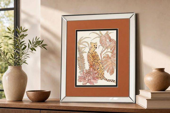 Blush Cheetah III By Annie Warren - Light Brown