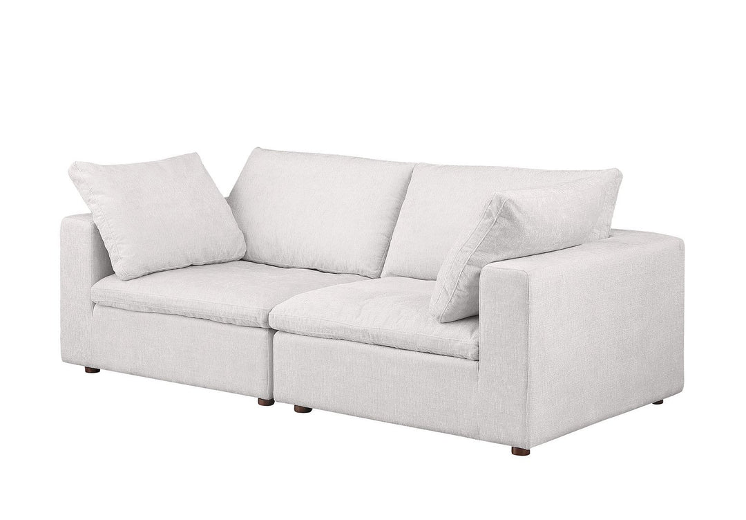 1100 - Modular Loveseat - Pearl