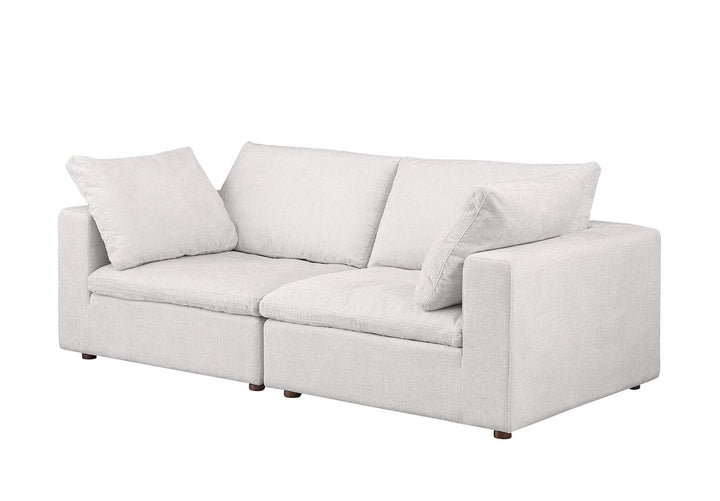 1100 - Modular Loveseat - Pearl