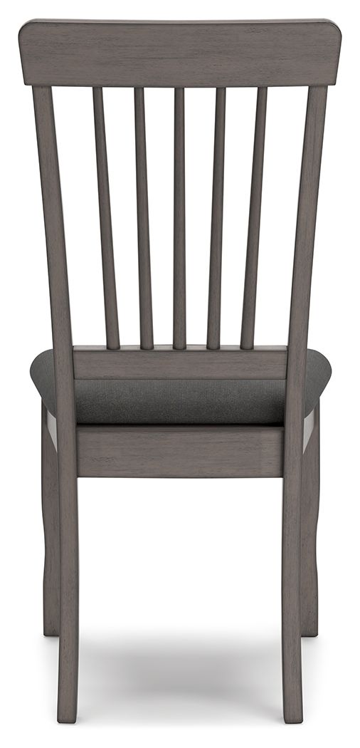 Shullden - Gray - Dining Room Side Chair (Set of 2)