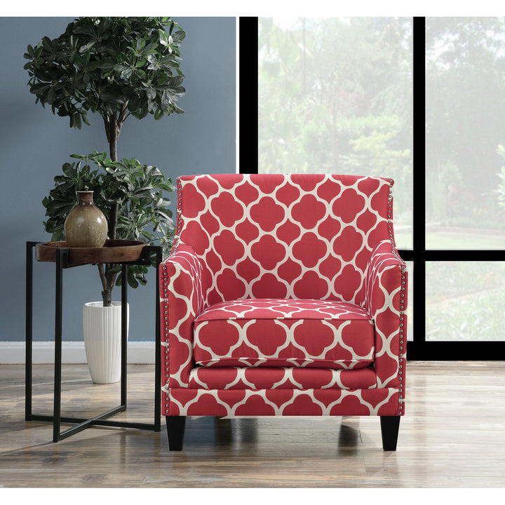 Dinah - Accent Chair - Red