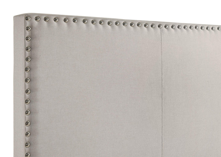 Boyd Upholstered Full Panel Bed Ivory