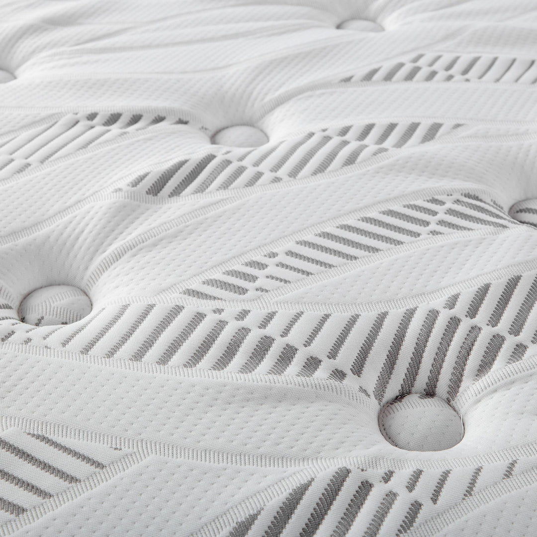 Hayes 11-inch California King Pillow Top Foam Hybrid Mattress