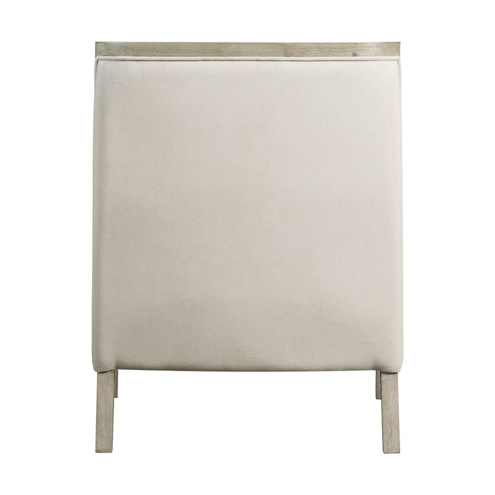 Hopkins - Accent Chair With White Wash Frame