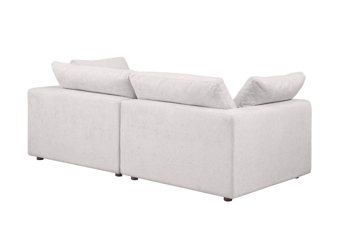 1100 - Modular Loveseat - Pearl