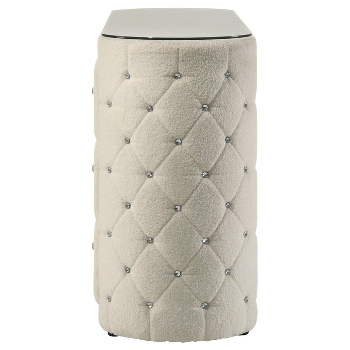 Sonya 6-drawer Upholstered Bedroom Dresser Ivory