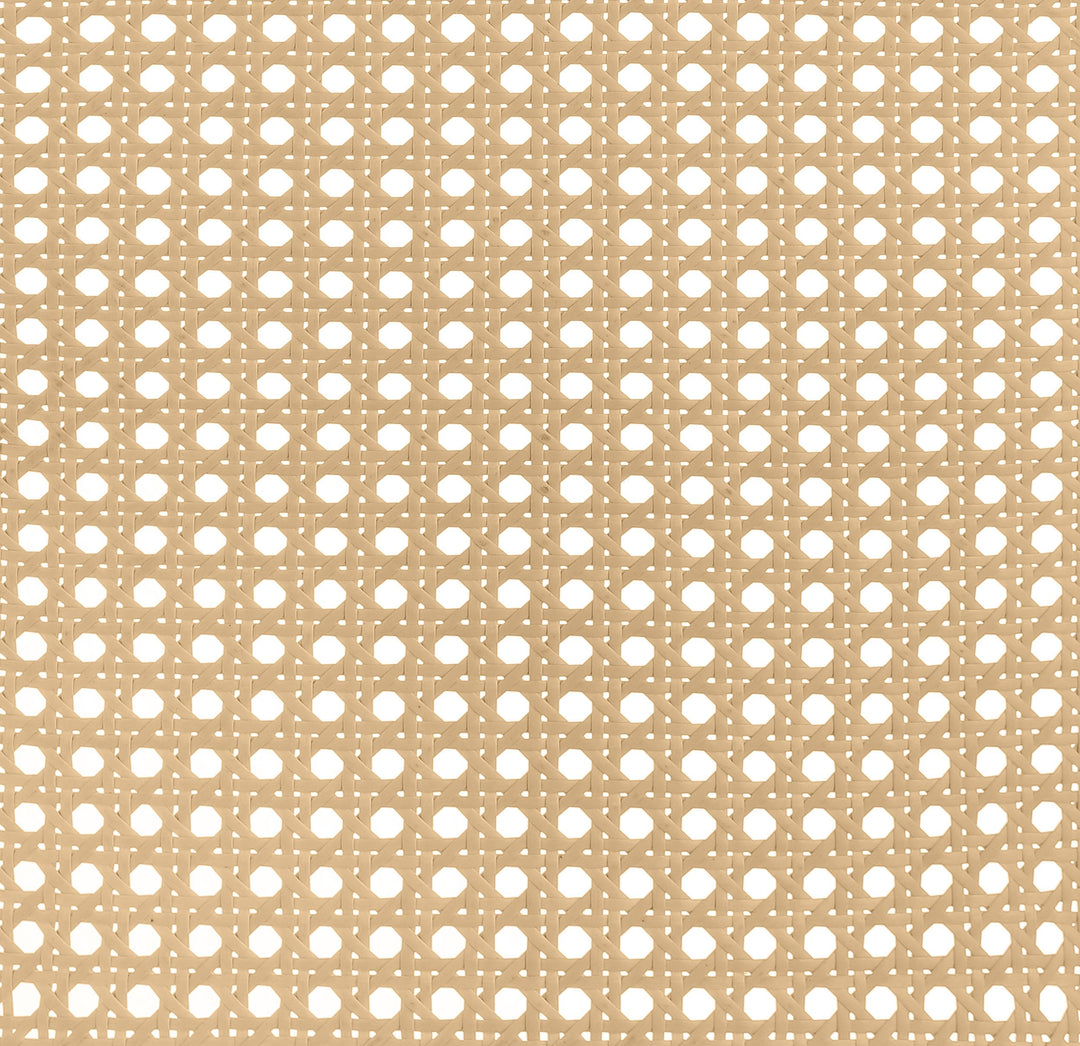 Lanewood Open Cane Webbing Metal Eastern King Bed White