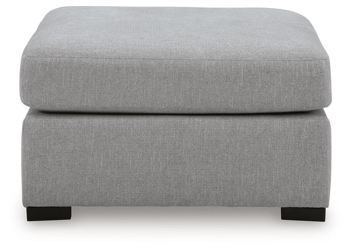 Lakepoint - Oversized Accent Ottoman - Nickel
