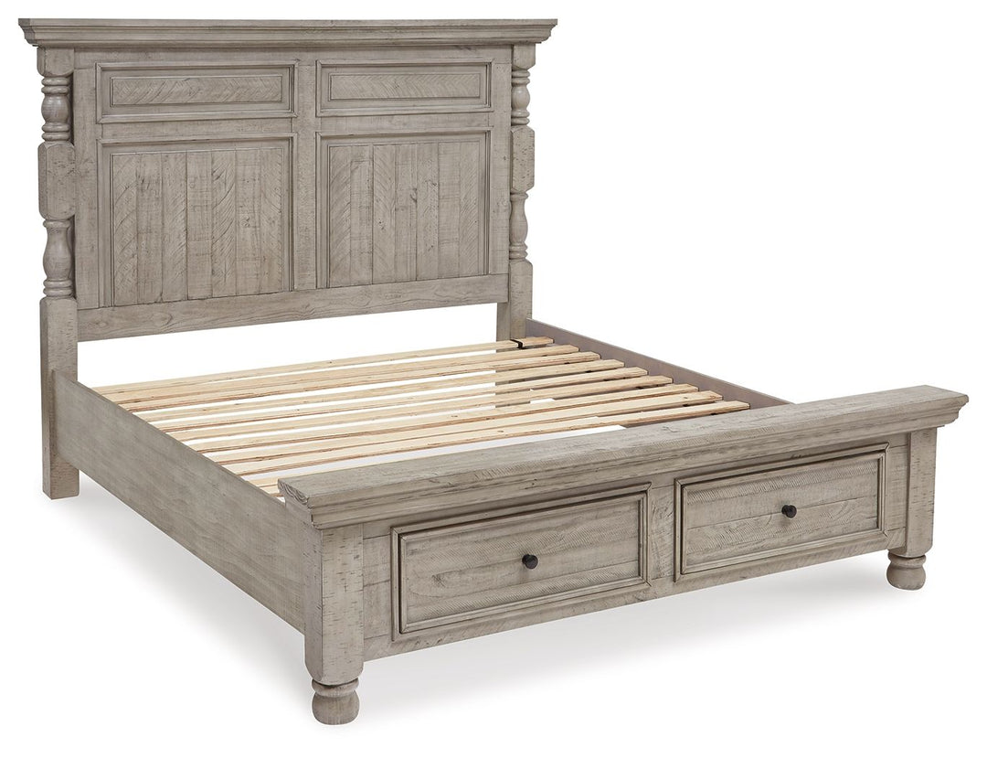 Harrastone - Panel Storage Bed