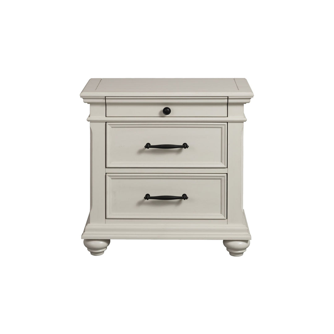 Slater - 3-Drawer Nightstand With Usb Ports