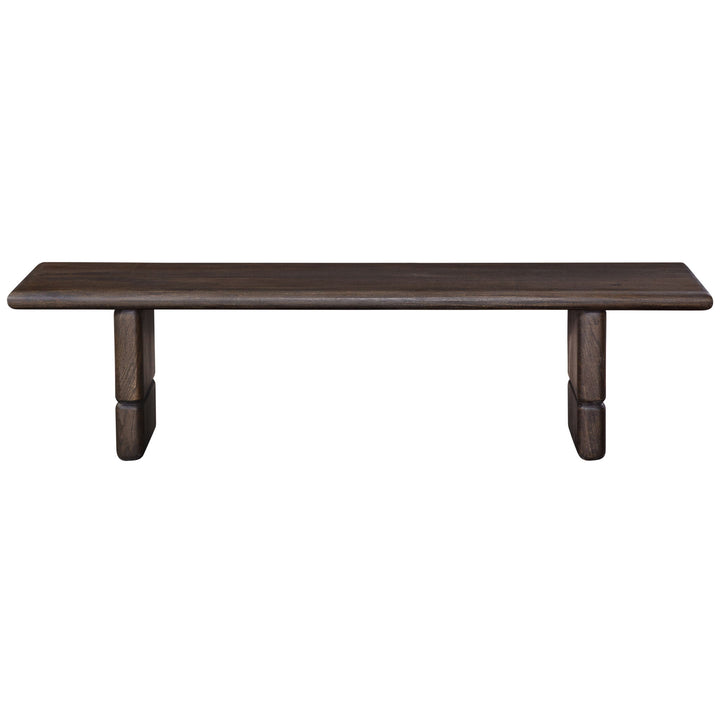 Norvell - Backless Dining Bench - Brown