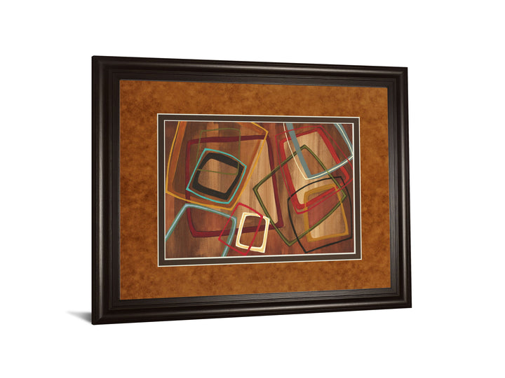 Twenty Tuesday I By Jeni Lee - Framed Print Wall Art - Light Brown