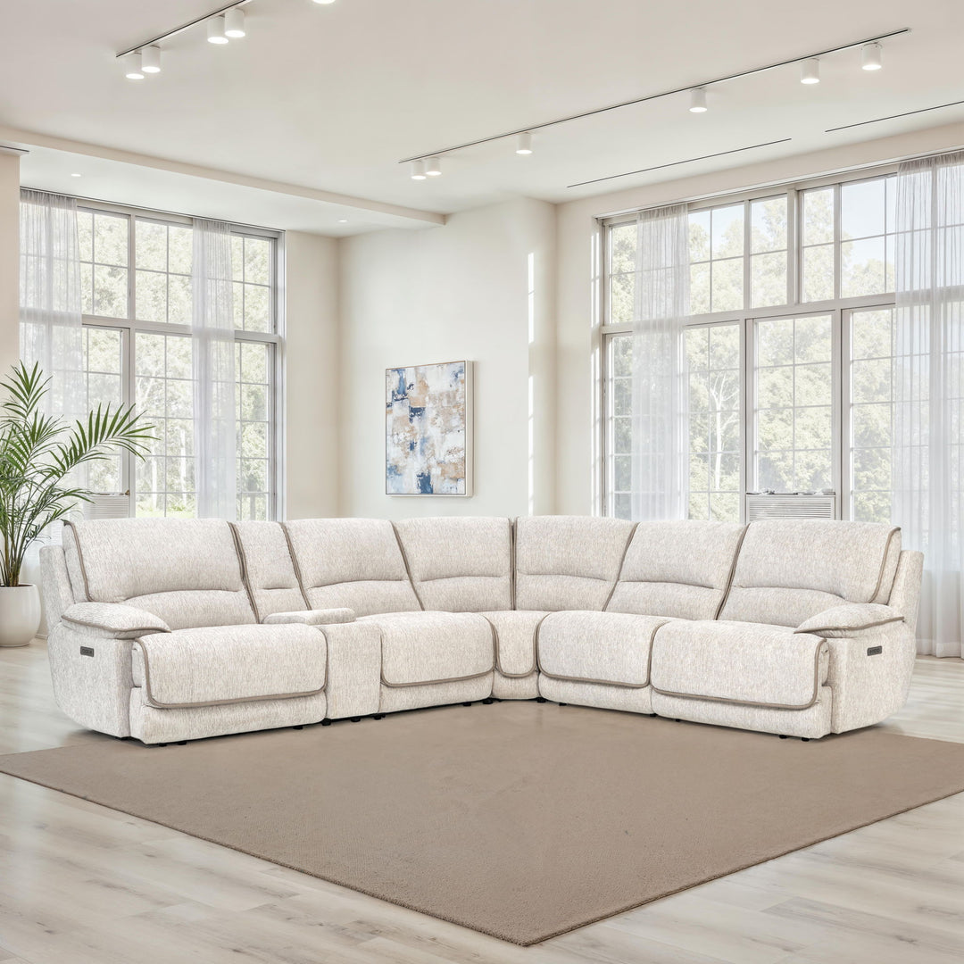 Olsen - 6 Piece Power Sectional