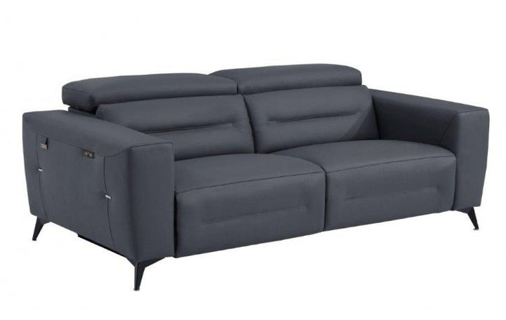 989 - Power Reclining Sofa With Power Headrest