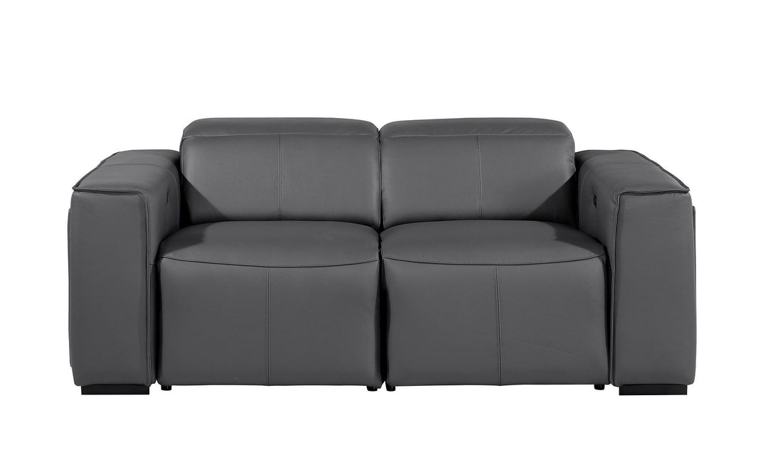 1224 - 2-Piece Modular Power Reclining Loveseat In With 2 Power Recliners &amp; Power Headrests