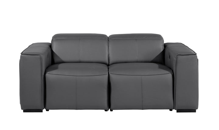 1224 - 2-Piece Modular Power Reclining Loveseat In With 2 Power Recliners &amp; Power Headrests