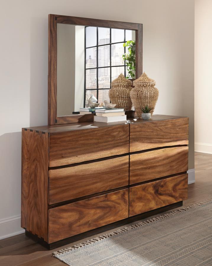 Winslow - 6-Drawer Dresser - Smokey Walnut