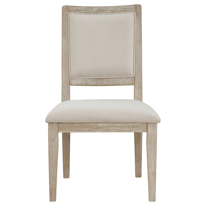 Trofello - Cushioned Dining Side Chair (Set of 2) - White Washed