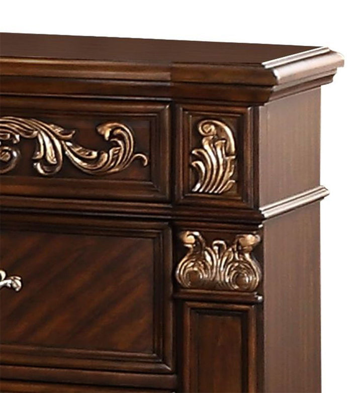 Aspen - Nightstand - Dark Brown