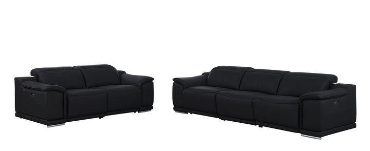 9762 - 5-Piece Modular Power Reclining Sofa And Loveseat Set 5 Power Recliners In