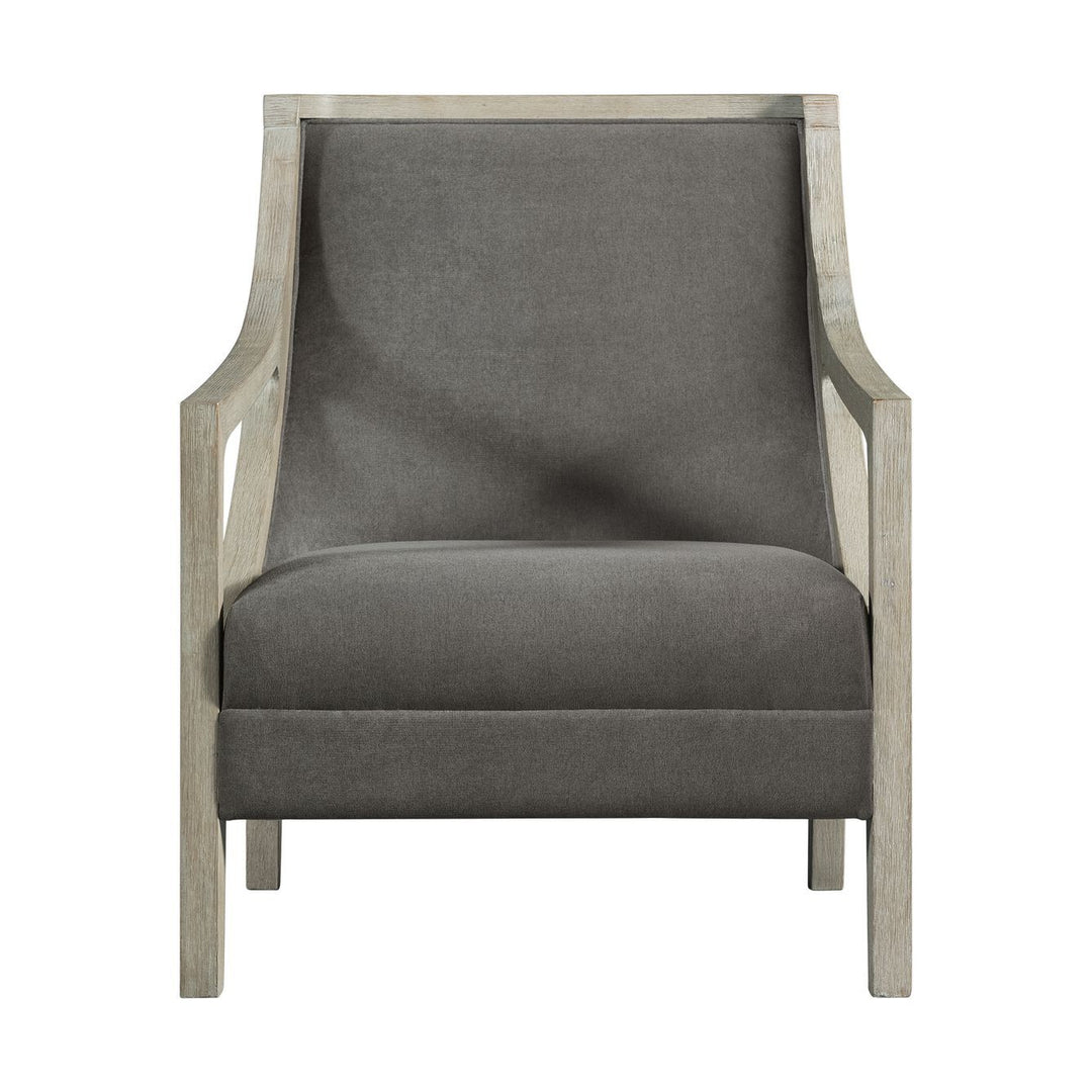 Hopkins - Accent Chair With White Wash Frame