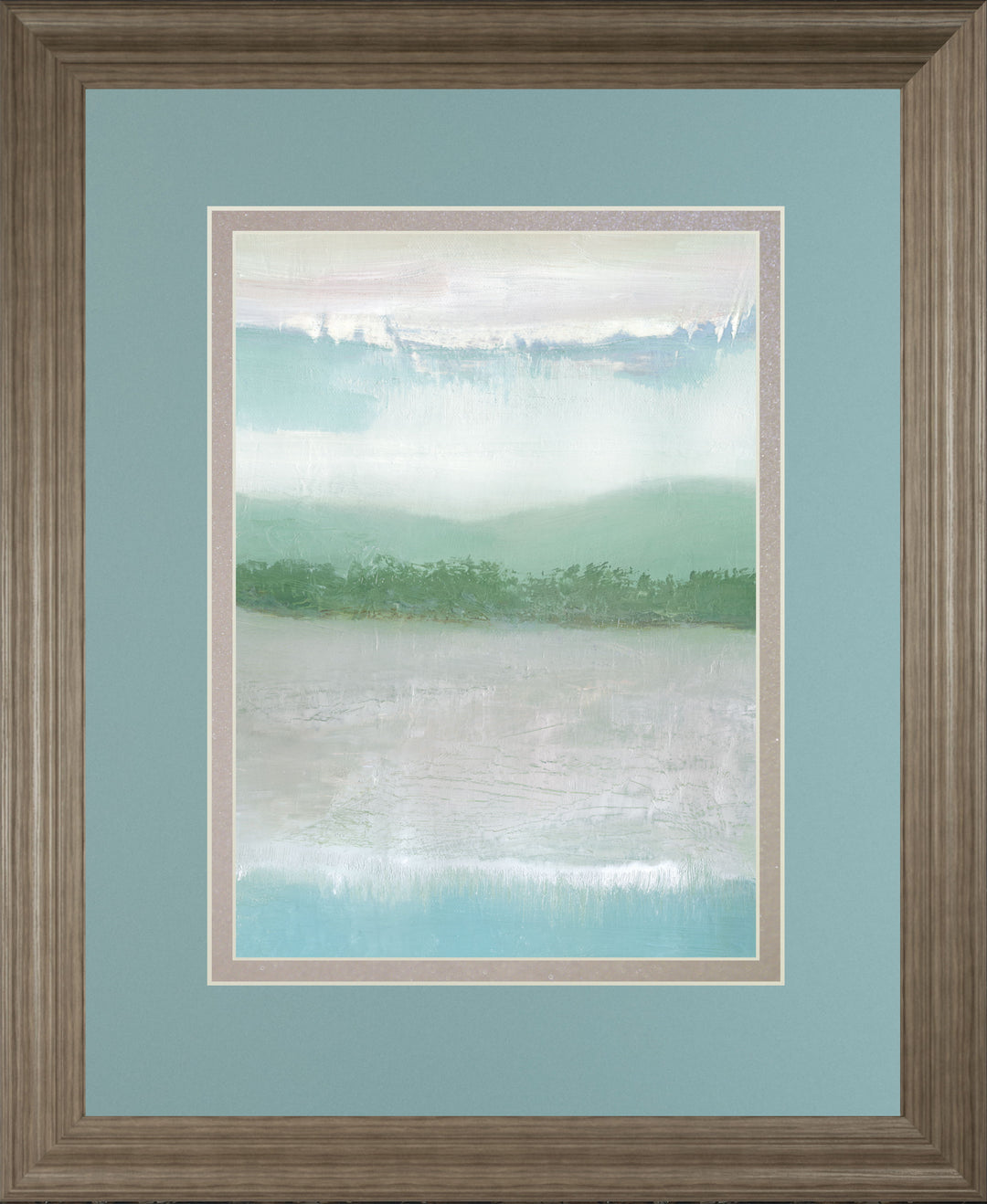 Equinox By Caroline Gold - Framed Print Wall Art - Green