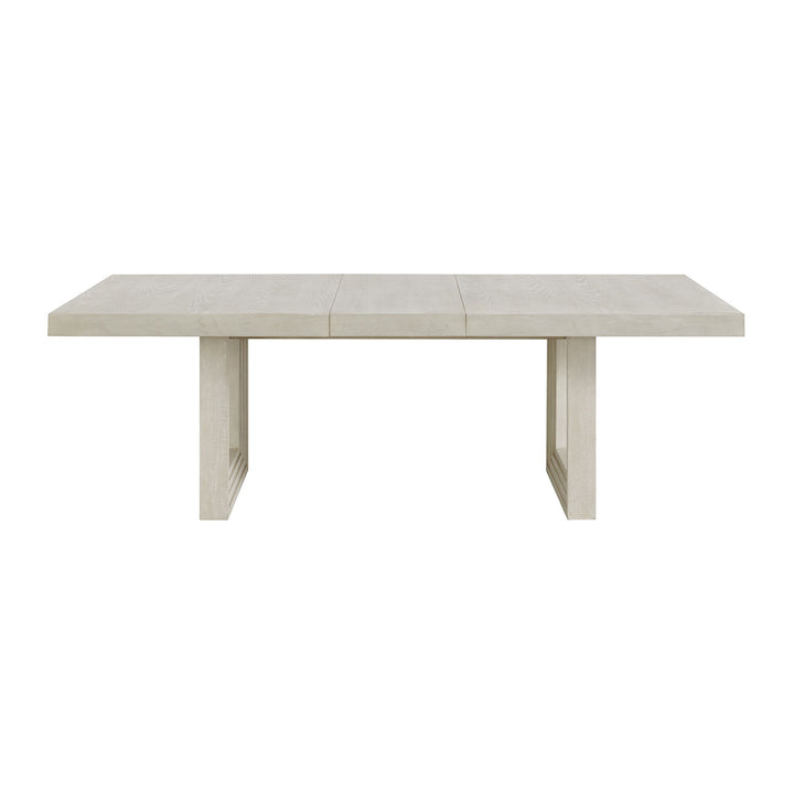 Avalanche - Rectangular Dining Table With 18" Leaf - Antique White
