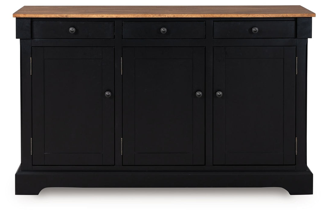 Wildenauer - Brown / Black - Dining Room Buffet
