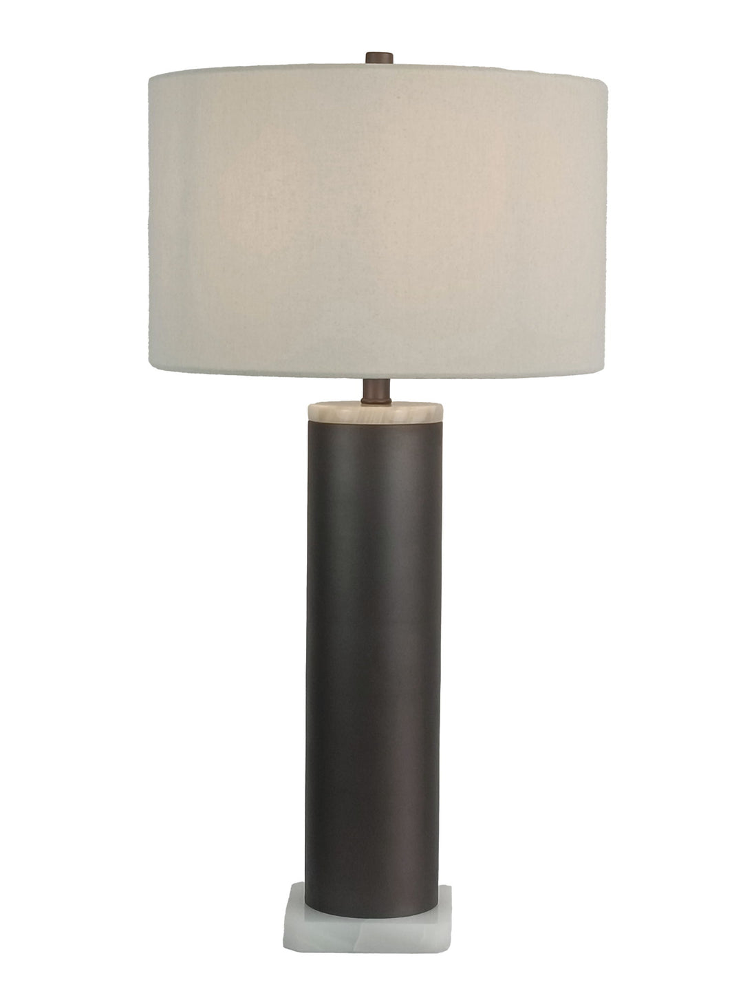 Slate Stone Metal &amp; Jade Table Lamp (Set of 2) - Gray Slate