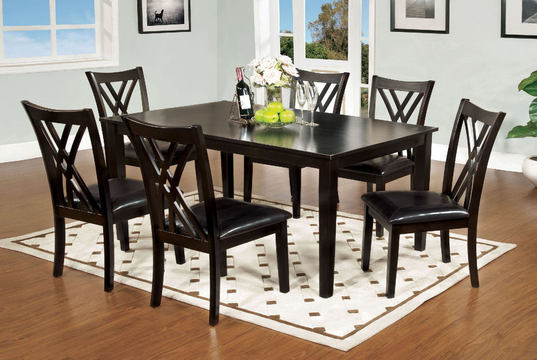 Springhill - 7 Piece Dining Table Set - Espresso