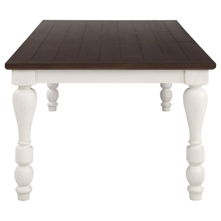 Madelyn - Extension Leaf Dining Table - Coastal White