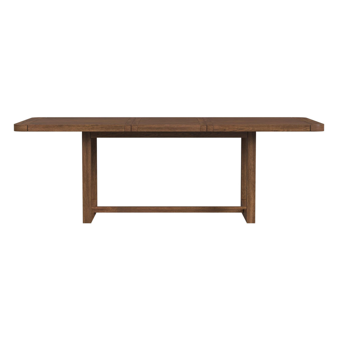 Glinda - Dining Table With 18" Leaf - Brown