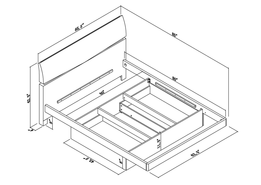 Wynn - Storage Bed